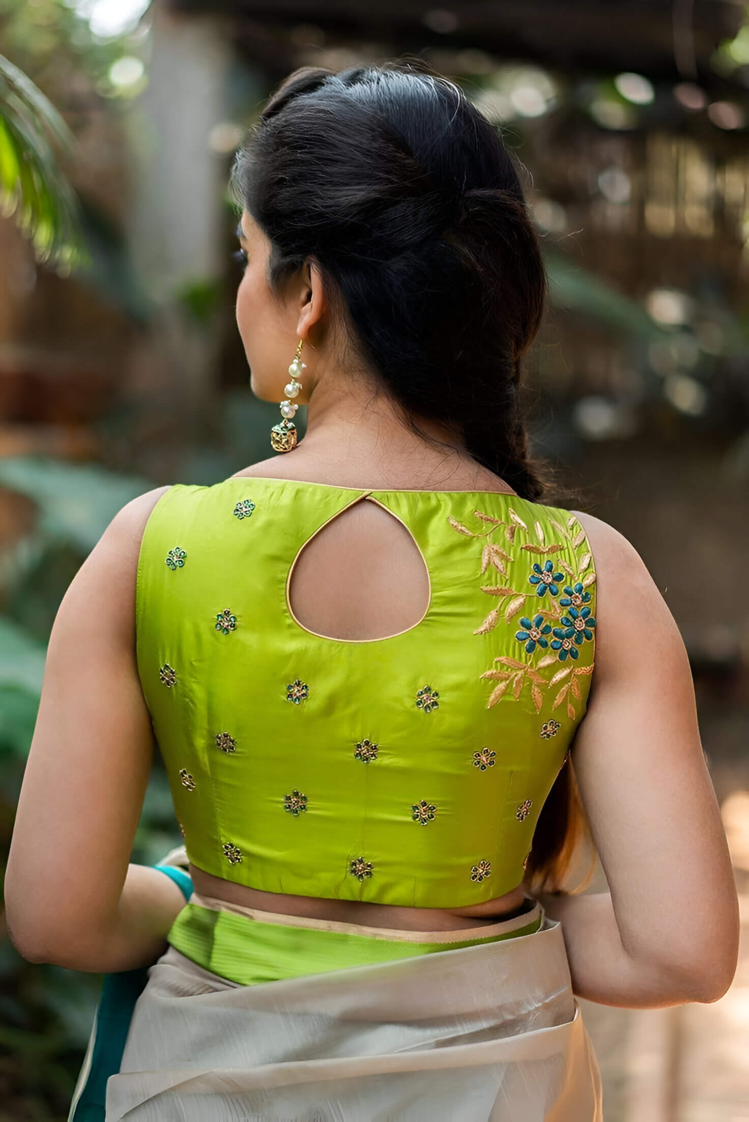 Embroidered Back Blouse 1