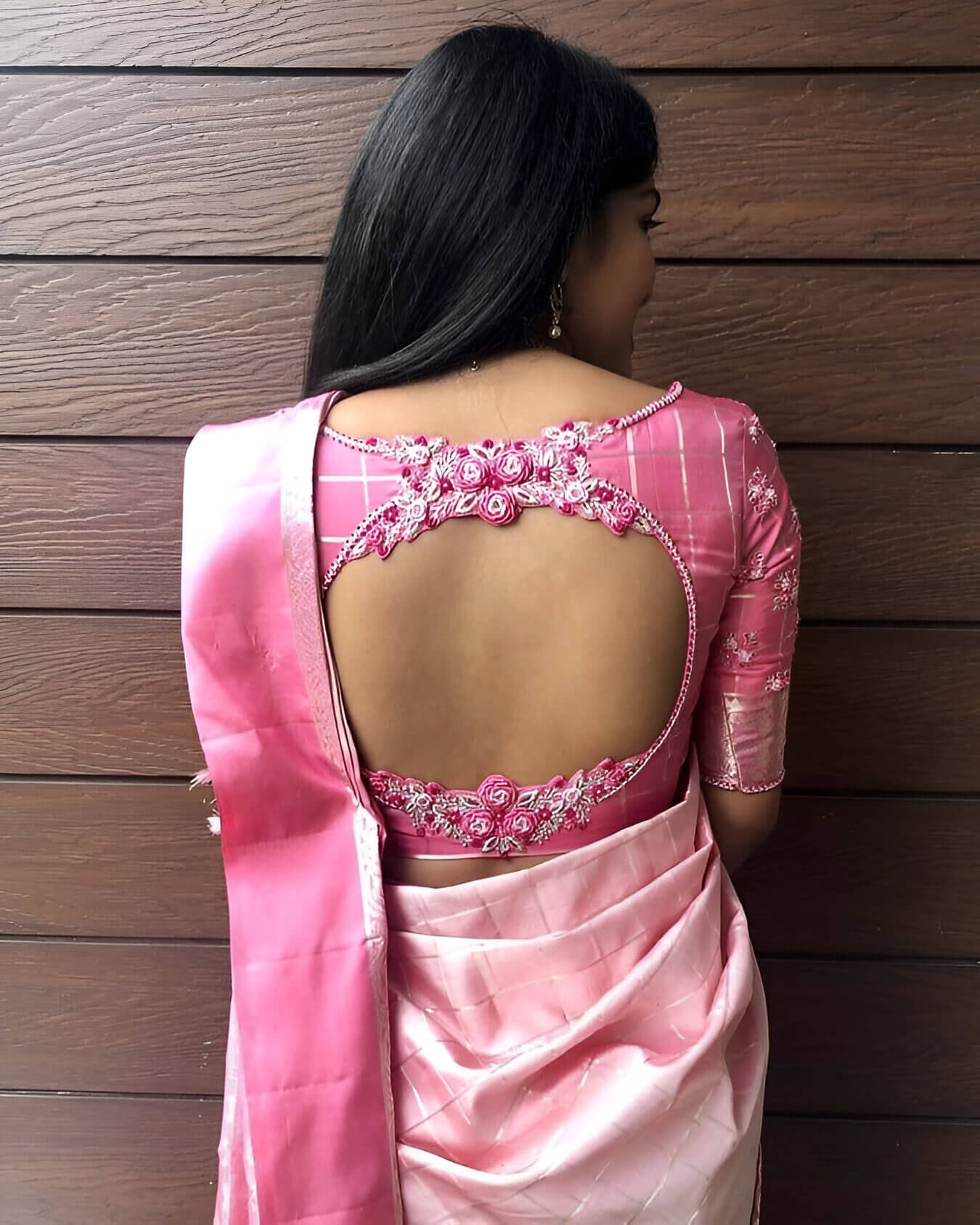 Embroidered Back Blouse 4