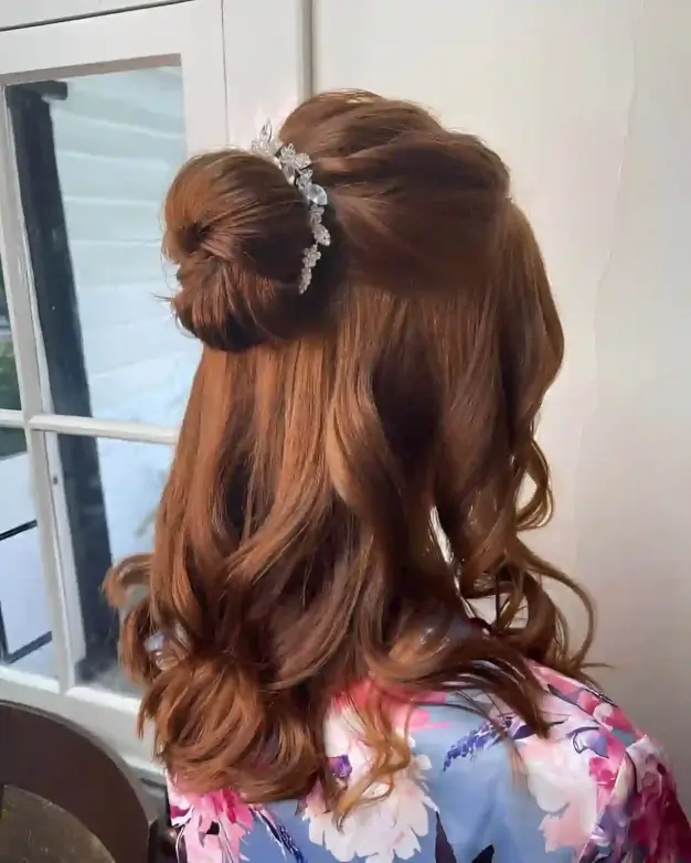 Simple Half Up Half Down Hairstyles Easy