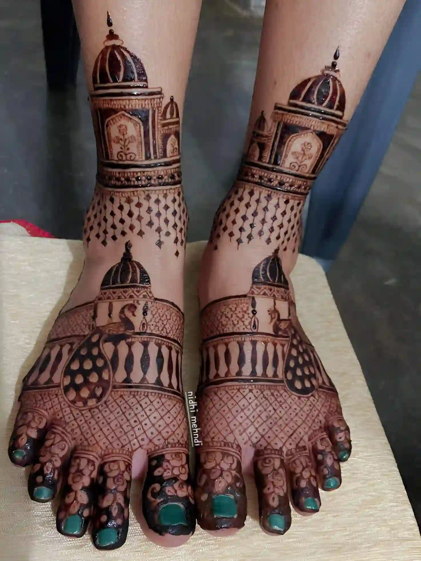 Beautiful Peacock Mehandi Design