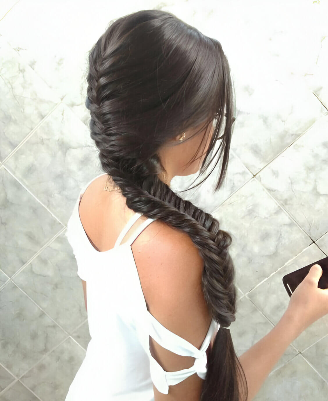 Single Braid for long hair 4