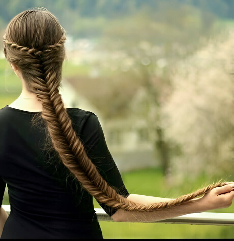 Single Braid for long hair 5