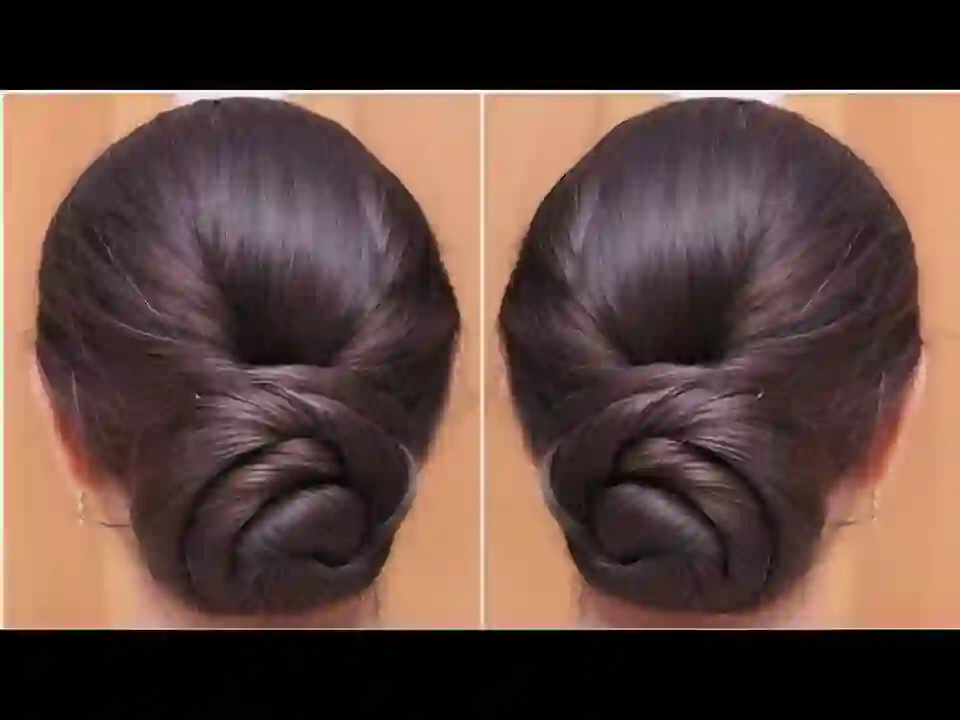 Simple Low Bun