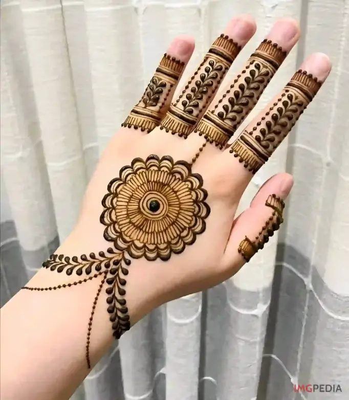 Simple Mehandi Design