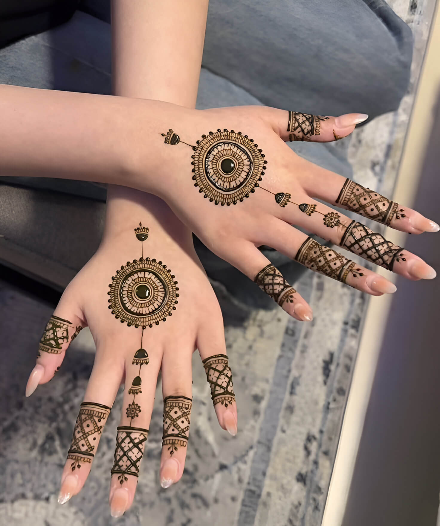 Geometric Patterns mehndi design 5