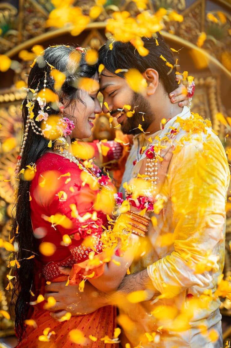 Haldi Ceremony Photoshoot Ideas 5