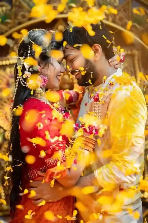 Wedding Haldi Ceremony Poses