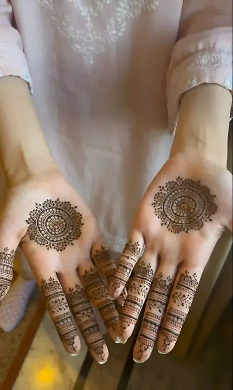 Finger Mehndi Designs Arabic