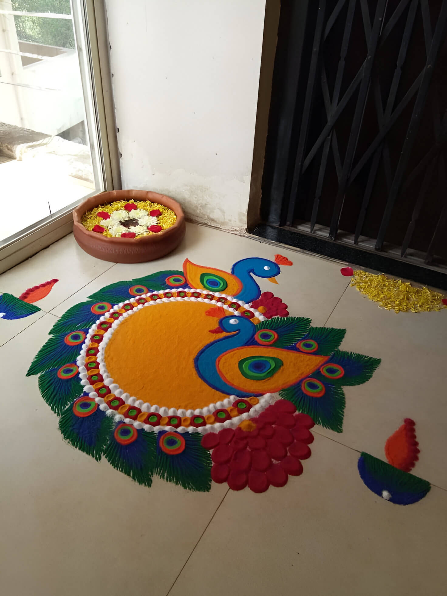 Traditional Rangoli Designs for diwali 4