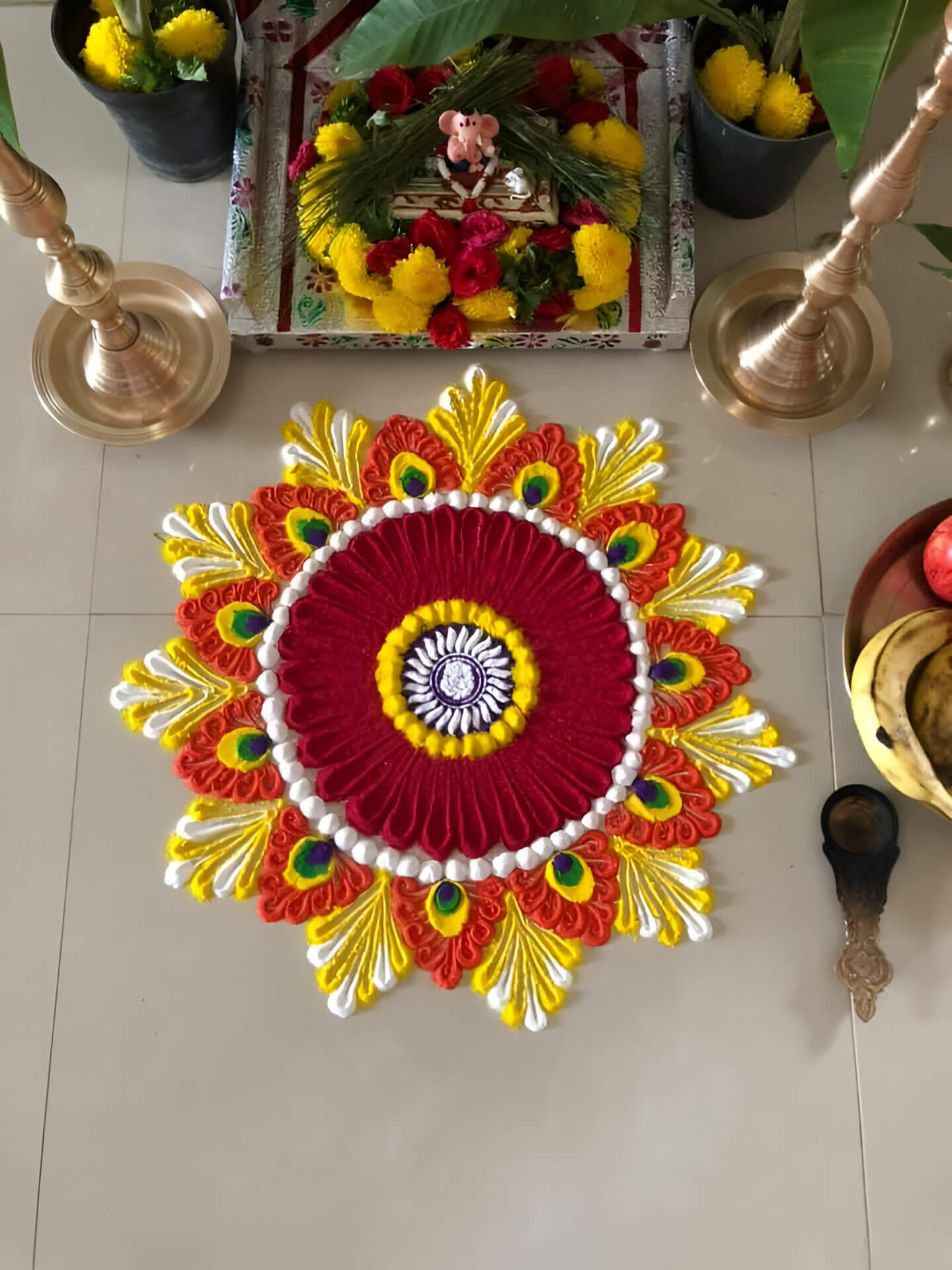 Traditional Rangoli Designs for diwali 5