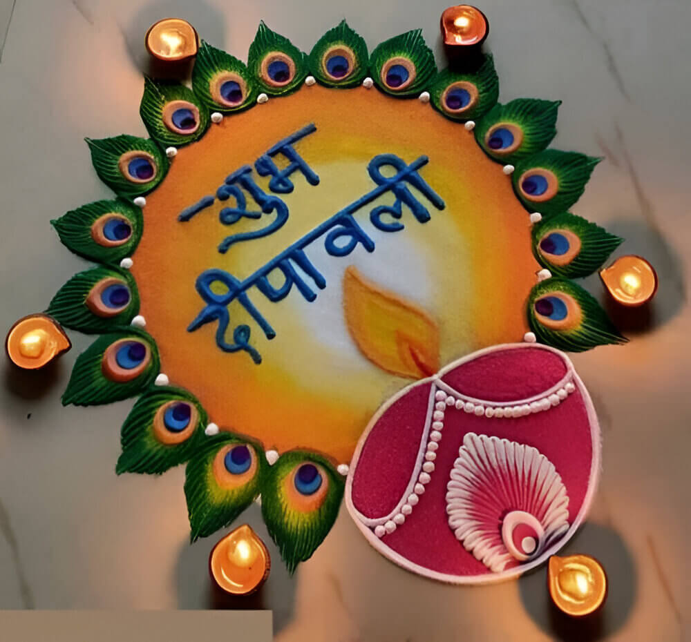 Traditional Rangoli Designs for diwali 8