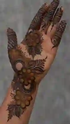 Front Hand Mehndi Design