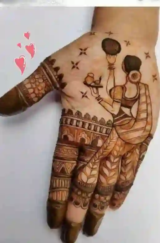 Fancy Stylish Mehndi Design